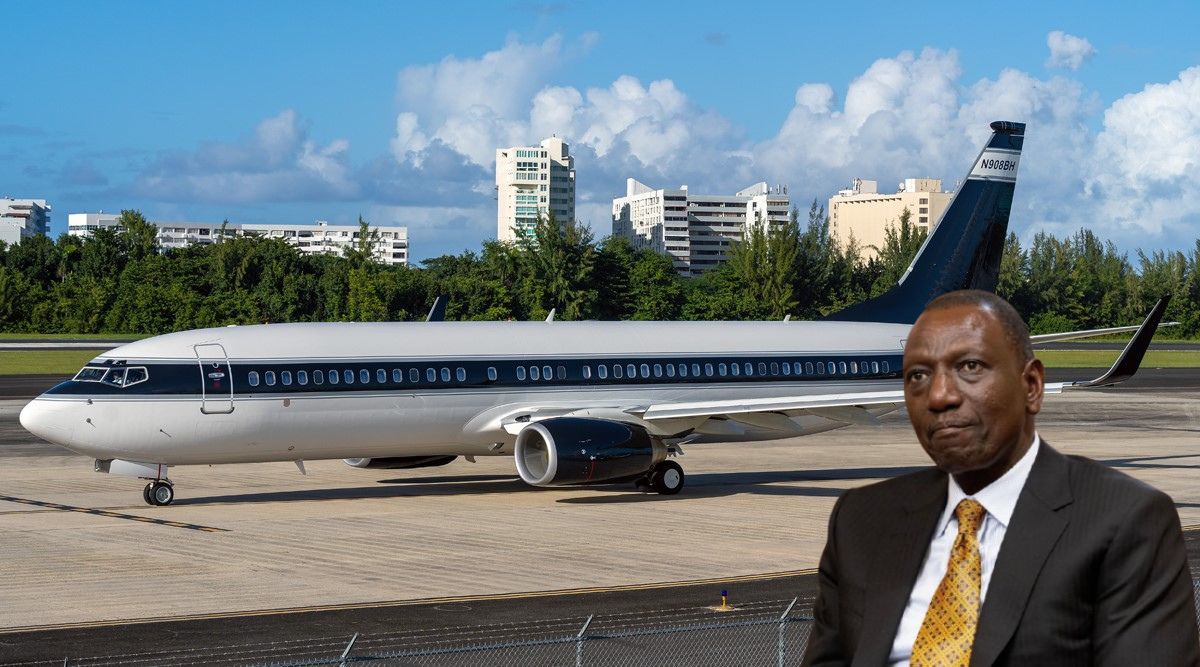 President Ruto Pays Estimated KSh 2 Million Per Hour for Luxury Boeing Jet to Zimbabwe