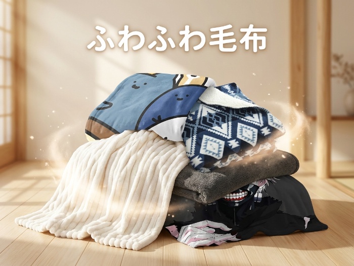 あなたの生活を暖かく包む毛布たち