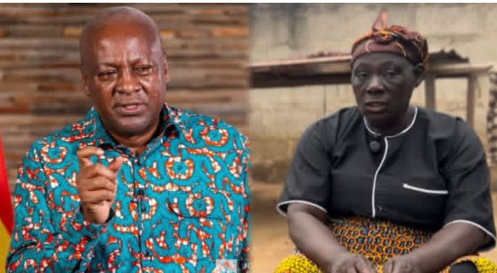 Reactions As Elderly Ghanaian Woman Expresses Disappointment Over Economic Hardship Under Mahama