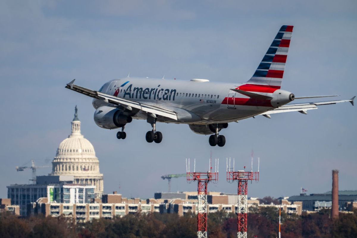 American Airlines flight carrying 287 makes urgent landing after six toilets stop working