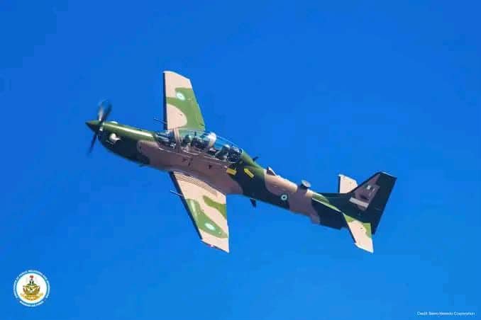NAF Hits Suspected Terrorist Hideouts In Kaduna, Tracks Dogo Gide’s Associates