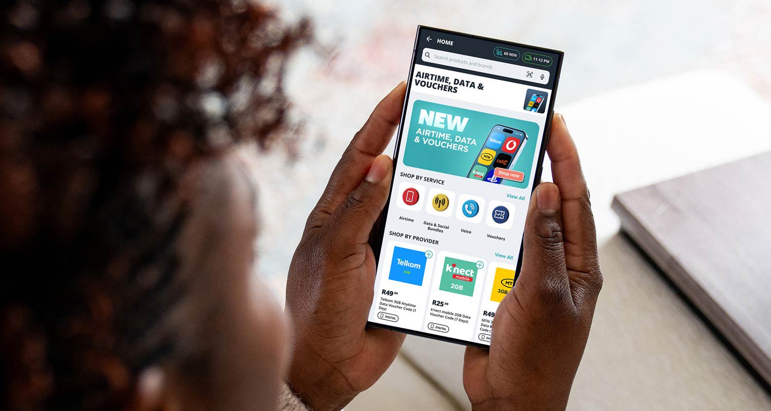 Shoprite takes on the banking apps with airtime on Sixty60