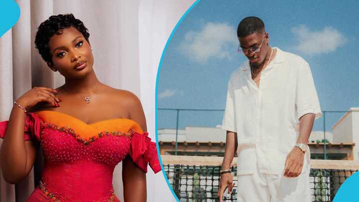 Sharaf Mahama’s Rumoured Lover Jasmine Djang Models in a Floral Dress For Her 27th Birthday Shoot