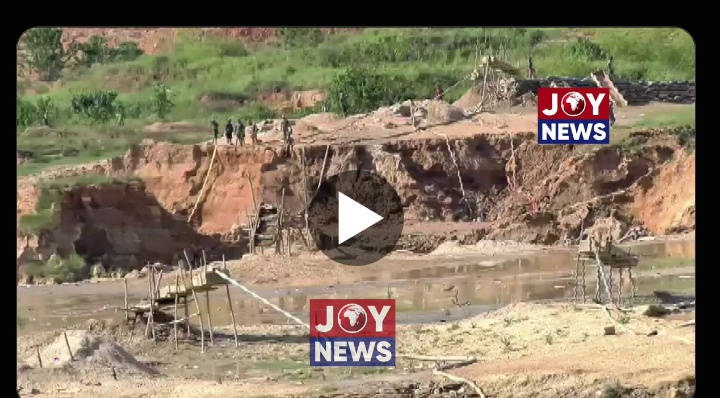 NAIMOS Taskforce Storms Illegal Mining Sites In Western North As Miners Flee