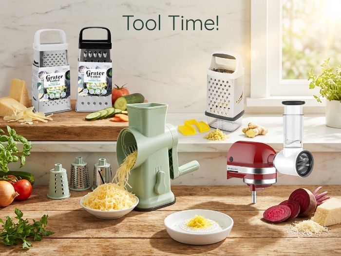 Unleash Your Culinary Creativity with the Best Peeling, Grating & Slicing Tools