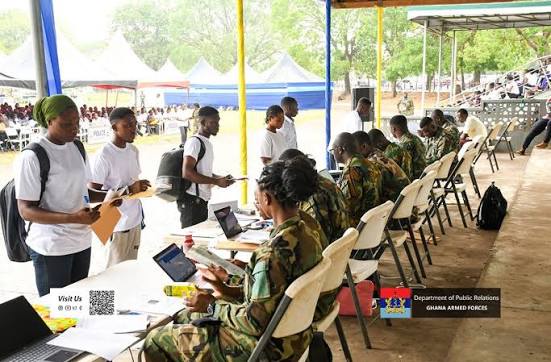 Ghana Armed Forces Announces Dates and Venues for Documentation and Body Selection