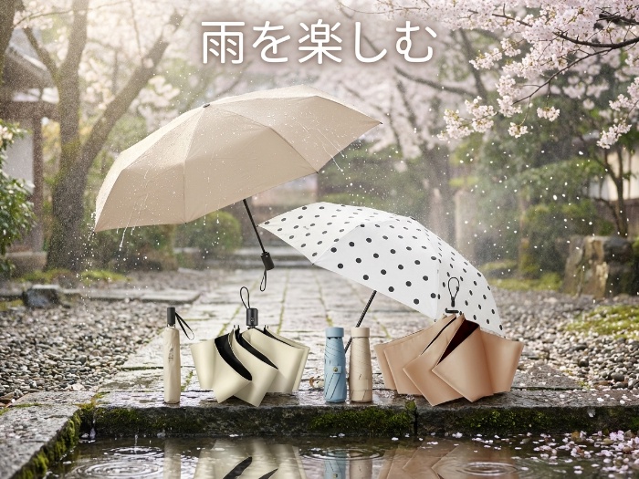 雨の日も晴れの日もオシャレに！注目の折りたたみ日傘5選