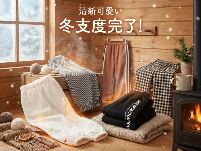 子どもたちの冬を彩るオシャレパンツ特集