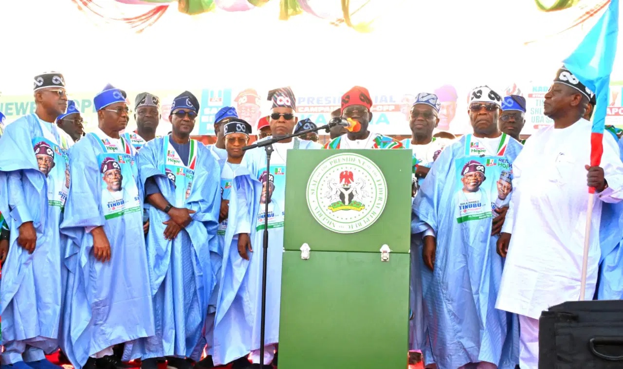 Tinubu’s Kaduna Campaign Sparks Controversy as Opposition Questions His Health and Popularity