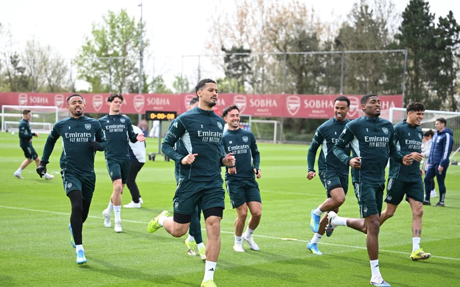 Arsenal Suffer Double Injury Concern As Two Key Stars Miss Training Ahead of Lille Clash
