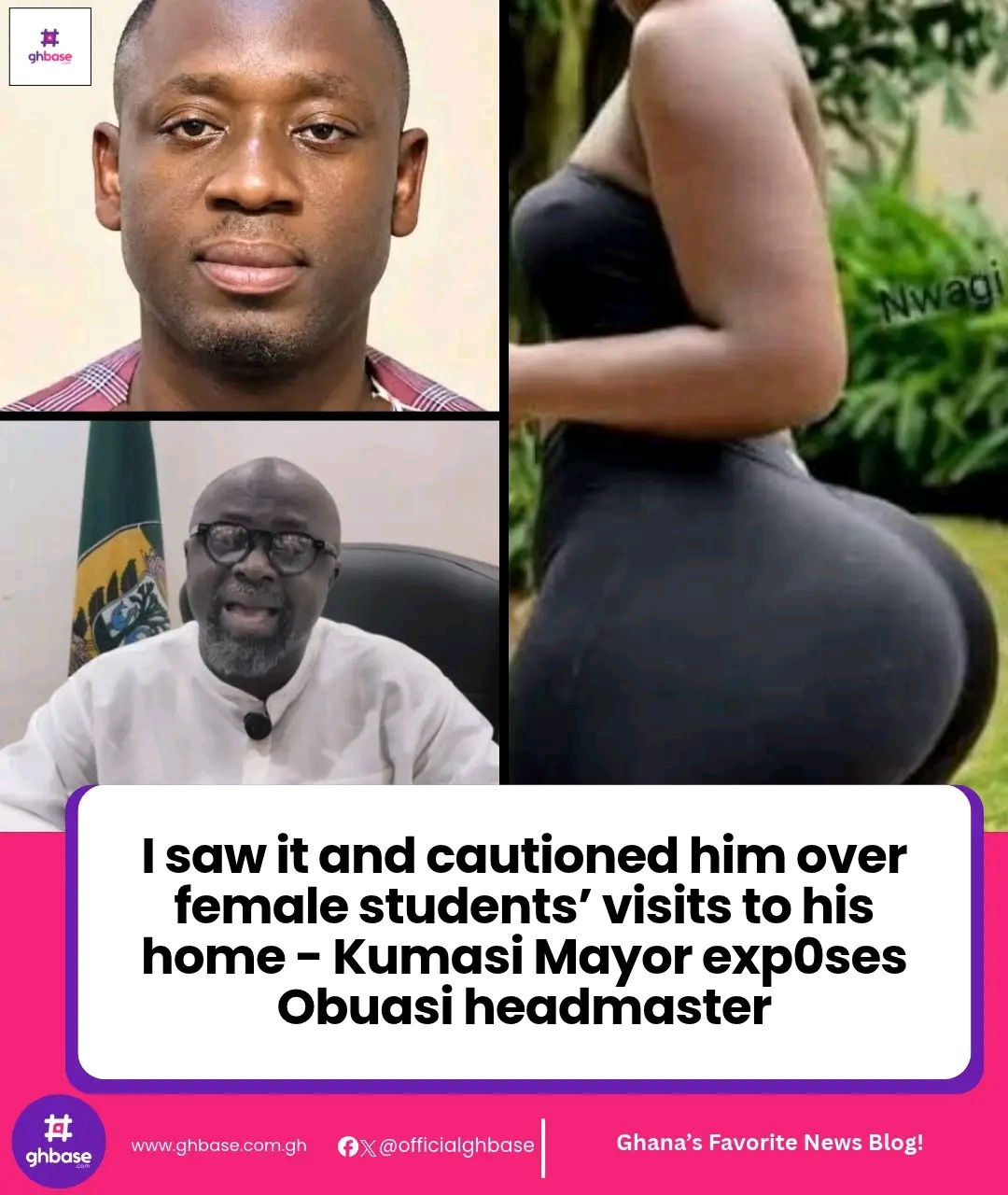 I saw it and cautioned him over female student visit to his house – Ofori