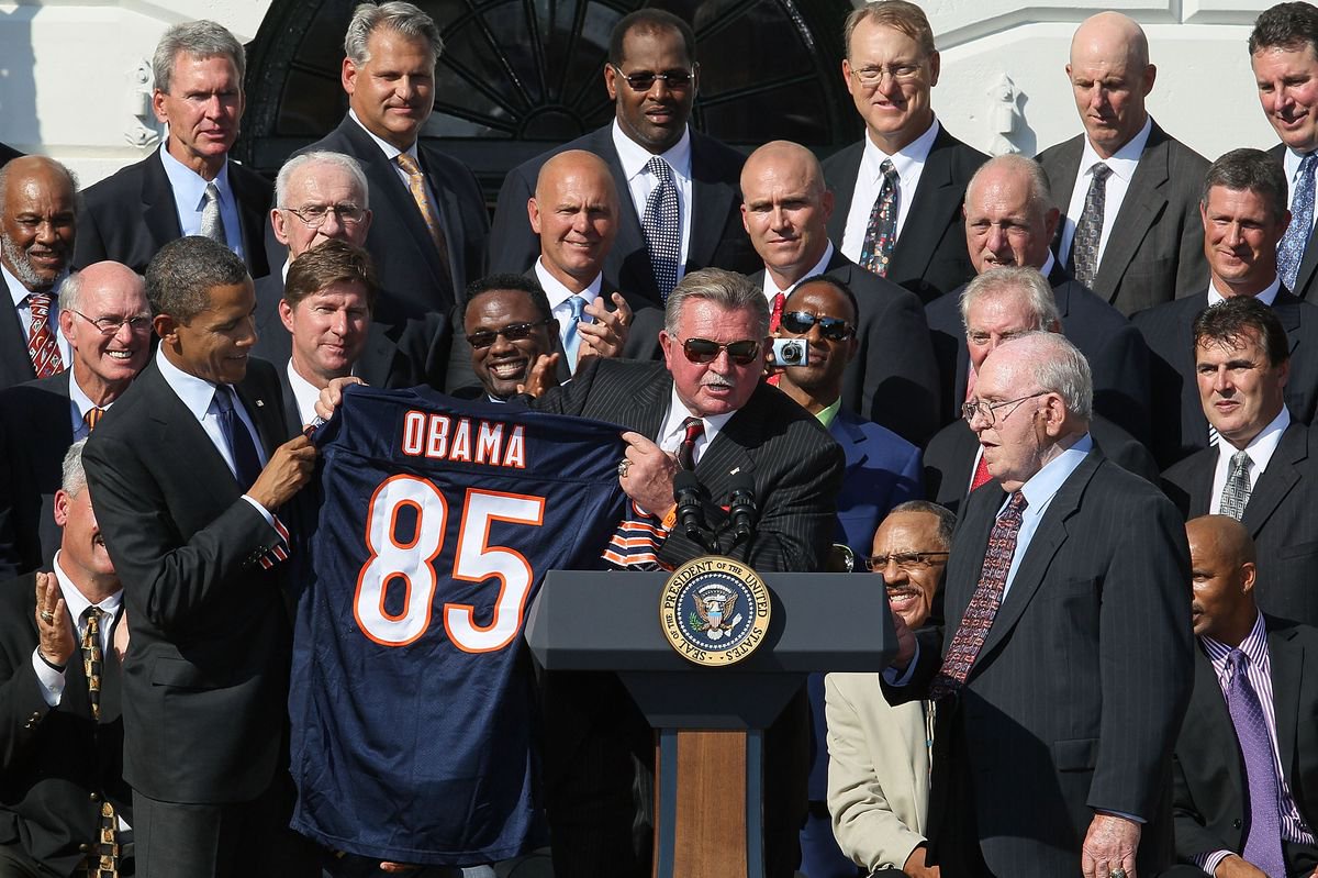 Barack Obama’s classy tribute to ‘big Donald Trump supporter’ NFL legend Mike Ditka