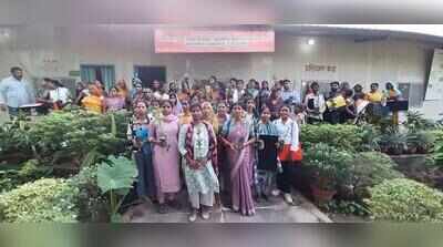 Prayagraj women train as nursery sakhis to boost village greenery