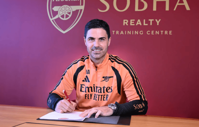 Mikel Arteta makes ‘exciting’ promise after signing new Arsenal contract