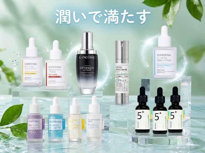 美容液で輝く肌を手に入れよう！