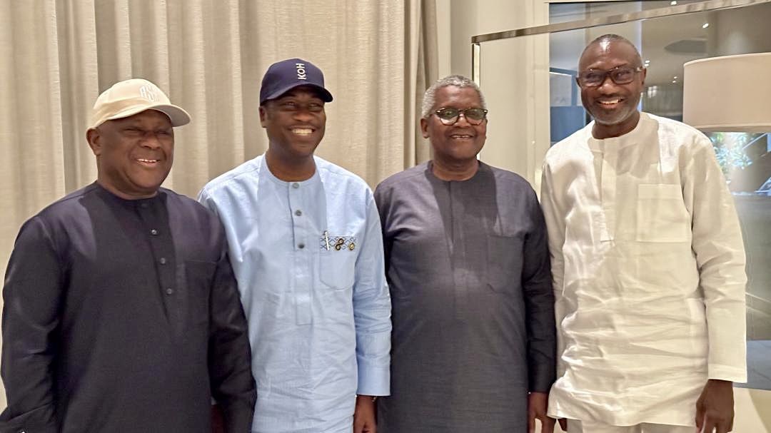 Reactions Trails After Otedola Said Himself And Obafemi Hamzat Shared The Same Bunk Bed 49 Years Ago