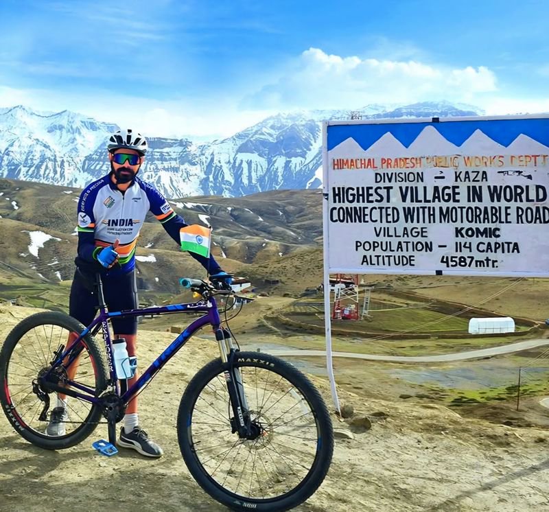 Mandi gets a new cycling champion
