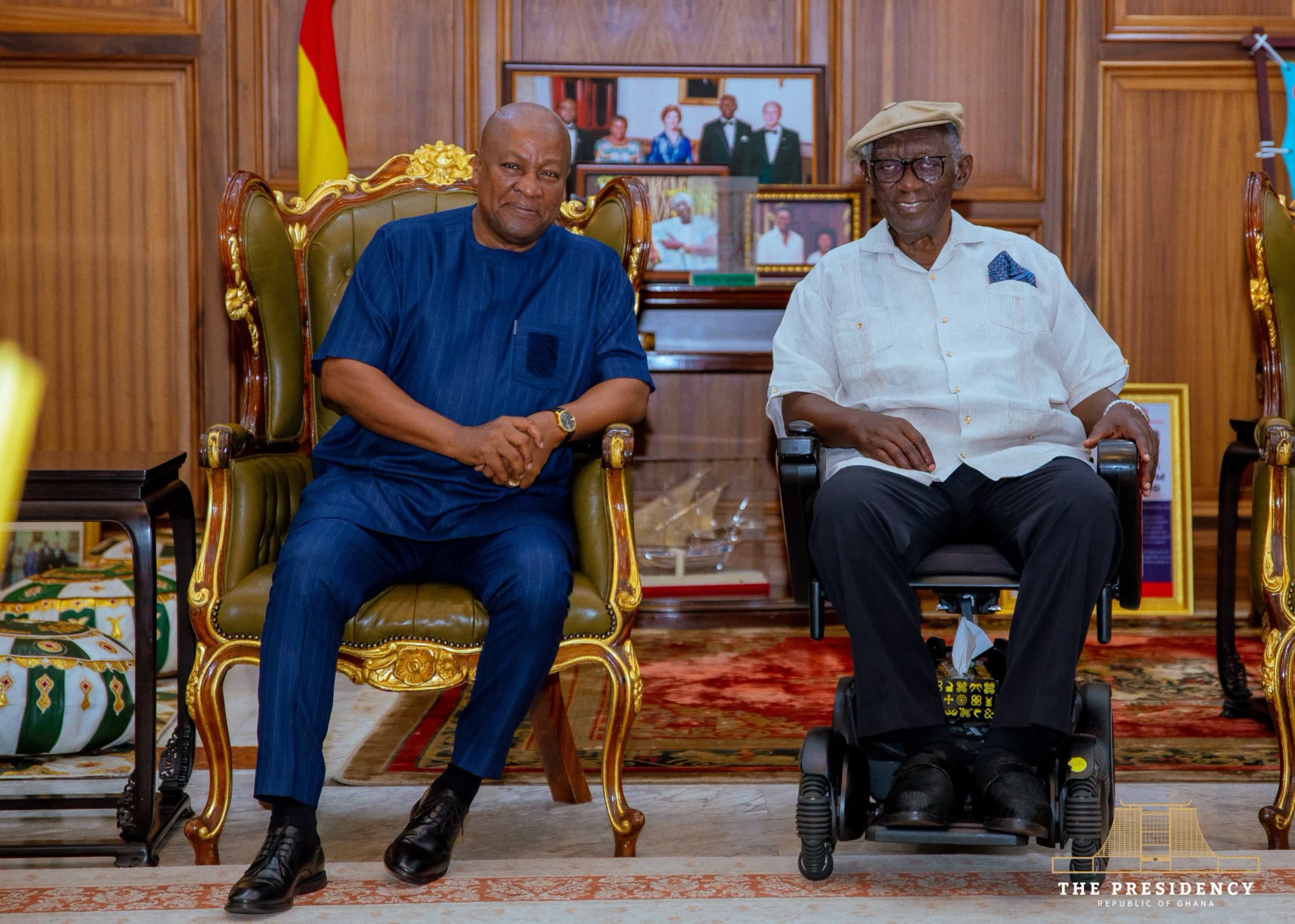 Mahama Meets Kufuor For Talks On October 19, 2026