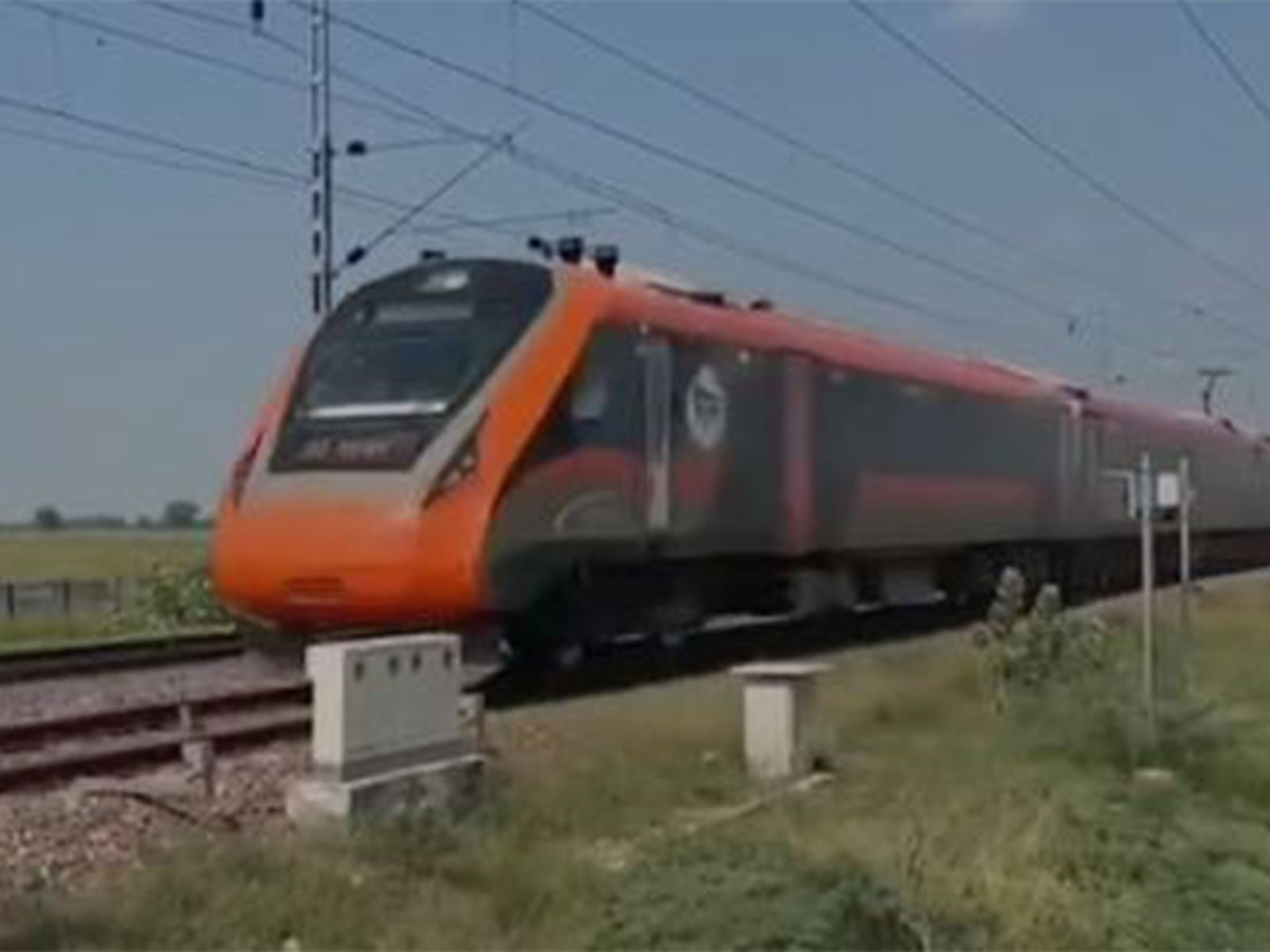 Vande Bharat train manufactured in Punjab completes 180 kmph trial on Mathura-Nagda section