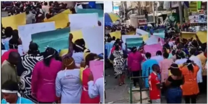 Kamukunji Traders Block Streets in Protest as Government Eviction Orders Spark Tension in Nairobi
