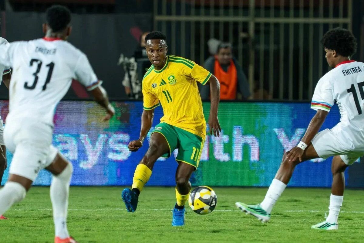 Only nine African countries ranked above Bafana Bafana