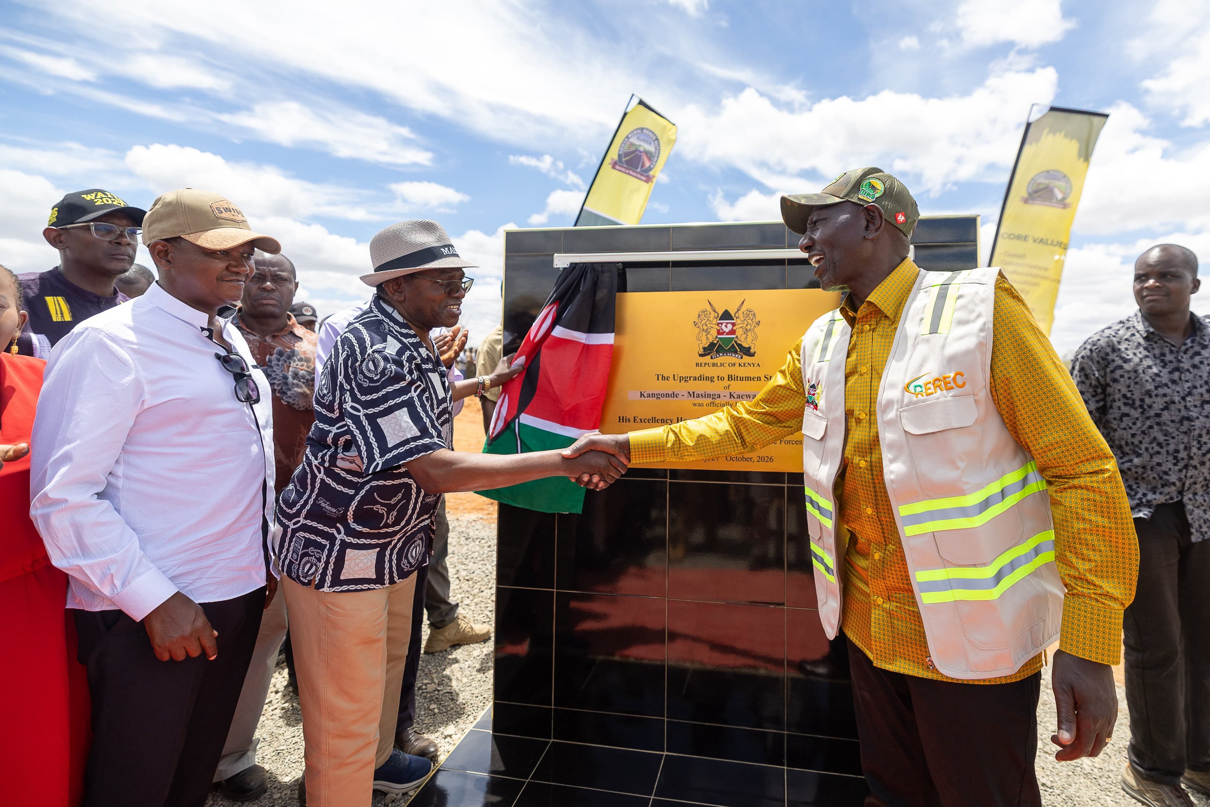 Ruto Launches Masinga Road as He Outlines KSh25 Billion Machakos Investment