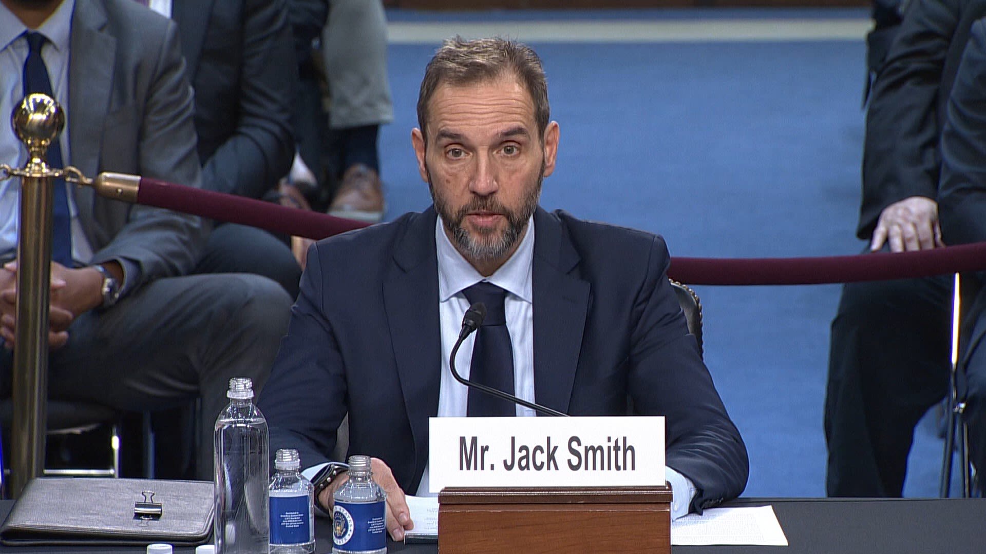 ‘I will not be silenced,’ Special Counsel Jack Smith told Senate panel