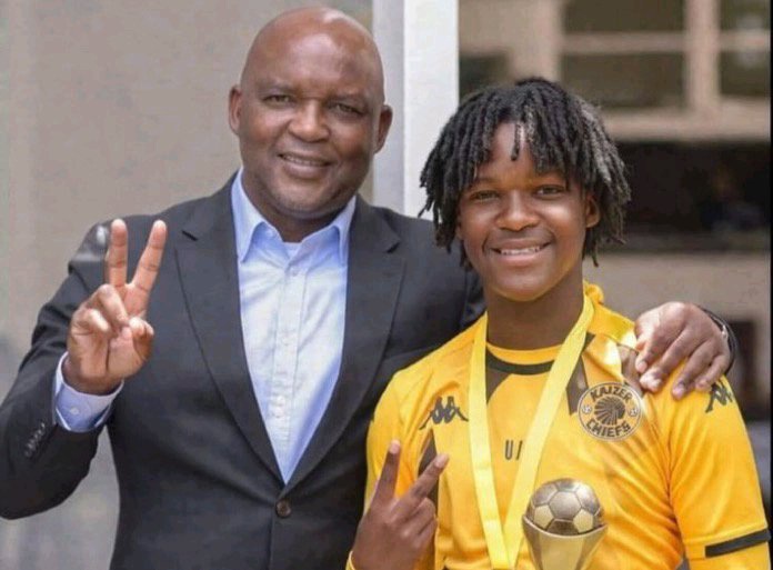 Pitso Mosimane’s Son Reatlegile Earns South Africa U-15 Call-Up After 38 Goals