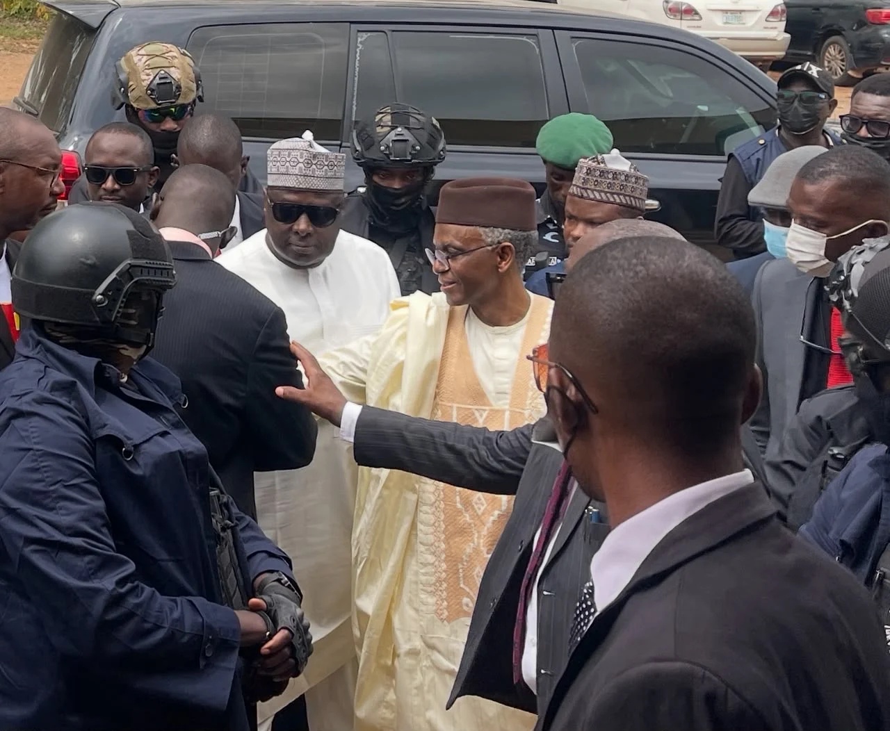 El-Rufai arrives Kaduna court alongside ADC gov candidate