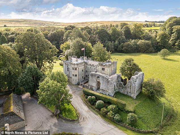 Fancy owning your own Traitors castle? Eight-bedroom manor in Northumberland built with bricks from Hadrian’s Wall up for sale with £2million price tag