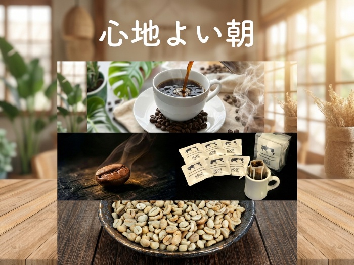 香り高い幸せ、あなたの日常に特別な一杯を。