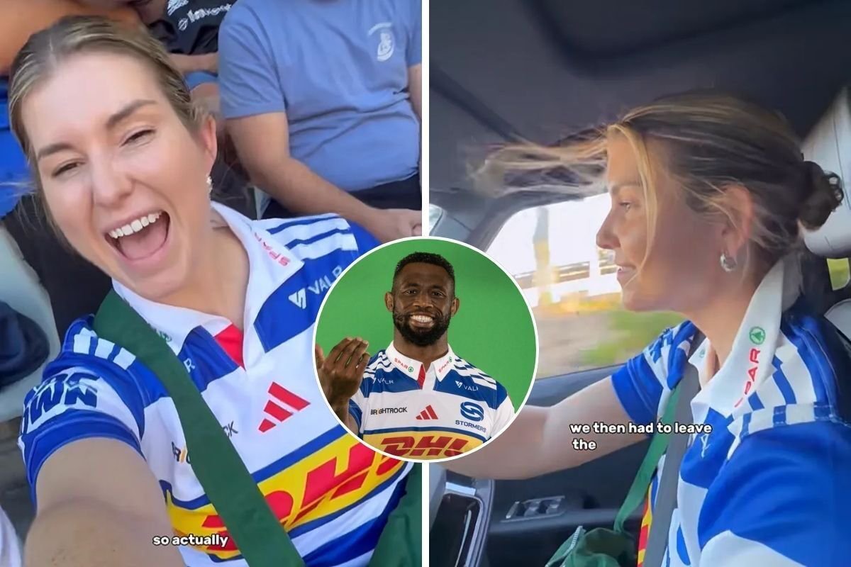 Rachel Kolisi shows up for Siya’s Stormers homecoming [video]