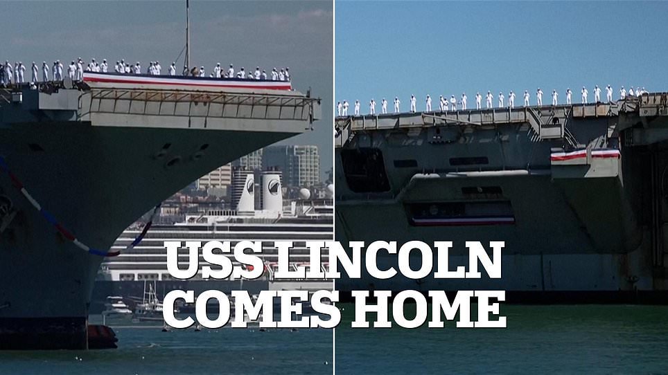 USS Abraham Lincoln returns home after 10-month deployment
