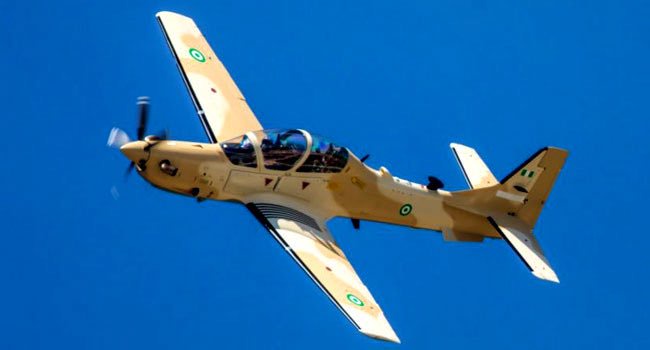 NAF bombards terrorist hideout in Kaduna, foils emerging threat at Rijana Hill