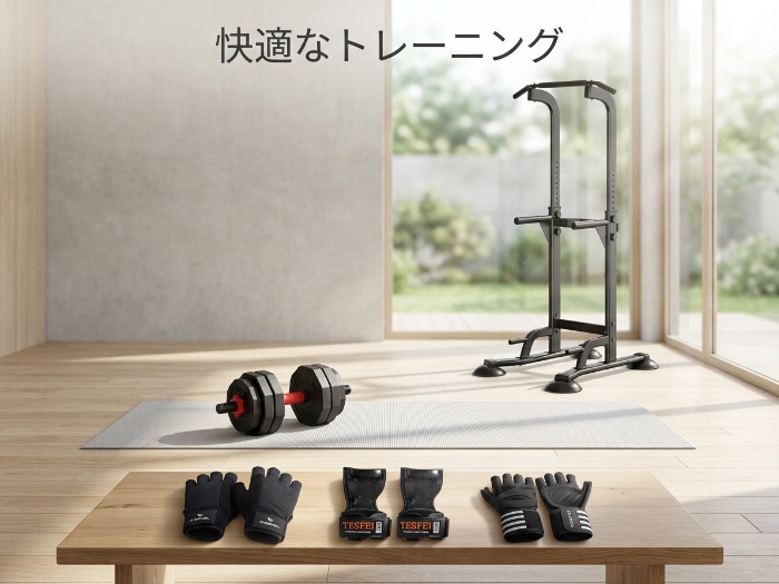 筋トレ効率を飛躍的に向上させるおすすめアイテム！