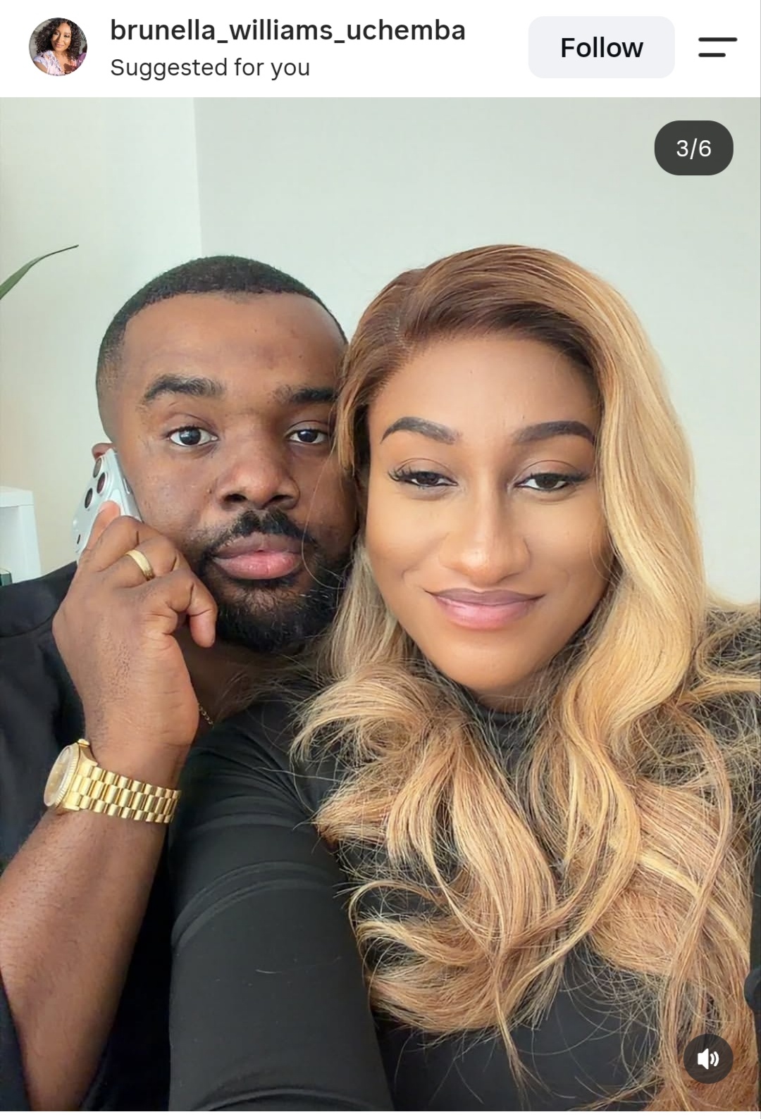Williams Uchemba’s Wife Describes Him As Best Friend And Gist Partner In Birthday Tribute