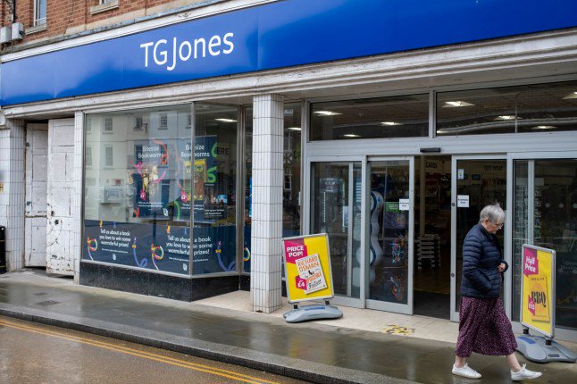 Full list of all TG Jones stores shutting this October with 150 closures planned