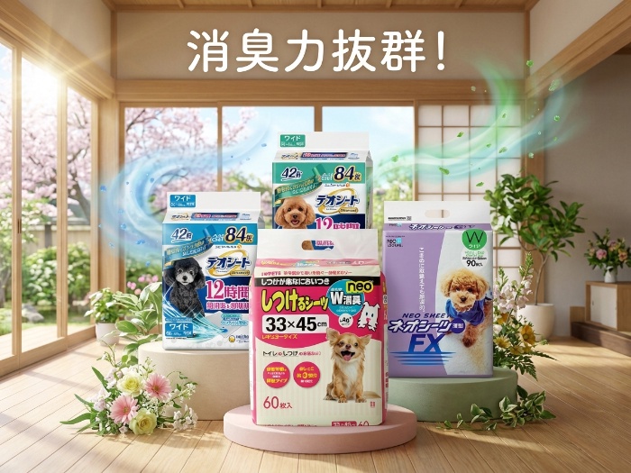 ペットの快適生活を支えるトイレシーツ特集