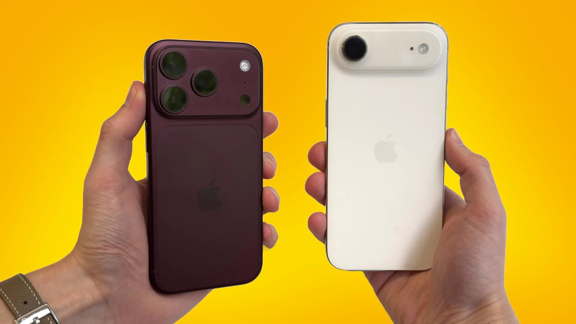iPhone 18 Pro vs iPhone Air: like choosing between a feature-packed SUV and an impractical sports car