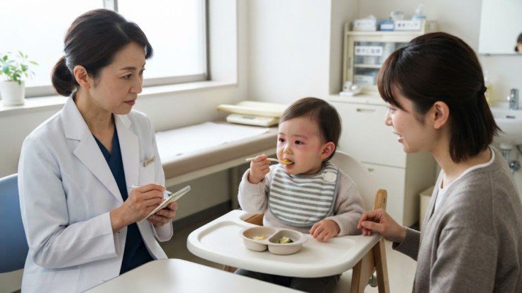 Bananas, Bread and Tuna Turned a Baby’s Face Red on Both Sides, and Allergy Was Not the Culprit