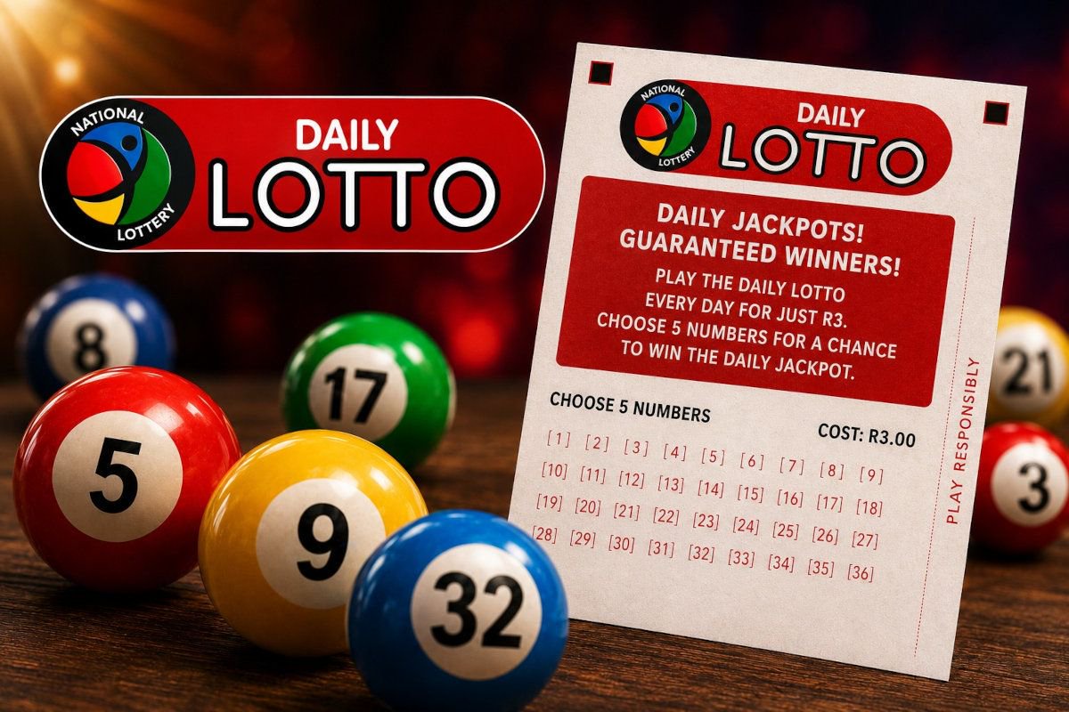 The Daily Lotto results for Sunday, 25 October 2026