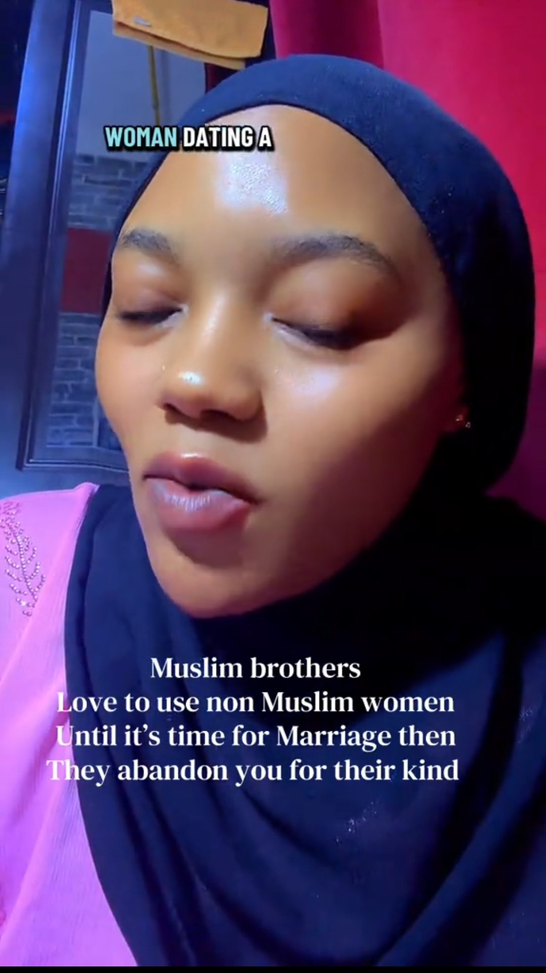 “Muslim brothers love to use non-Muslim women until it’s time for marriage” — Woman advises women in interfaith relationships