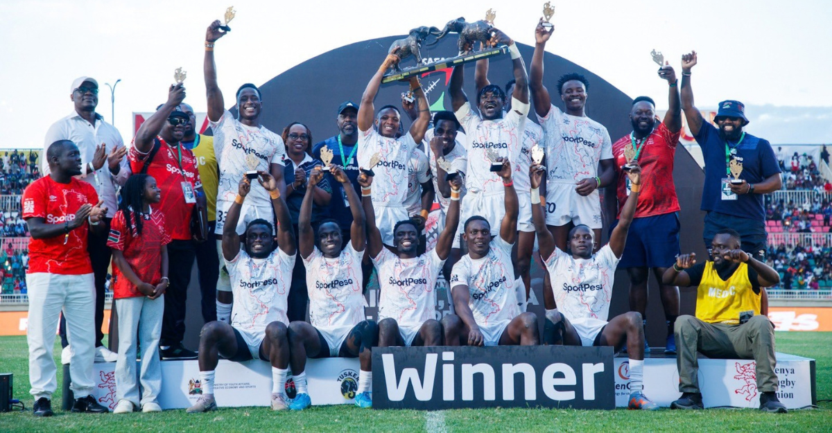 Shujaa Complete Safari 7s Five-Peat with 24-5 Win Over Kenya Morans