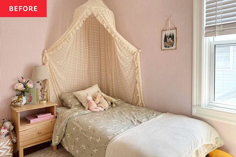 I Gave My IKEA Nightstand a Makeover Fit for a Fairytale Princess