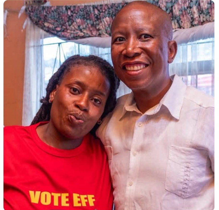 Julius Malema Visits Emotional EFF Supporter After Viral Rally Moment