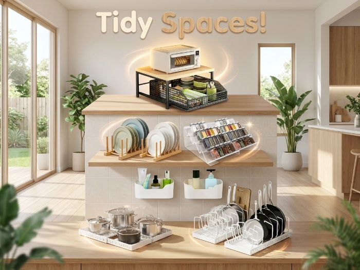 Organize Your Kitchen with These Must-Have Accessories