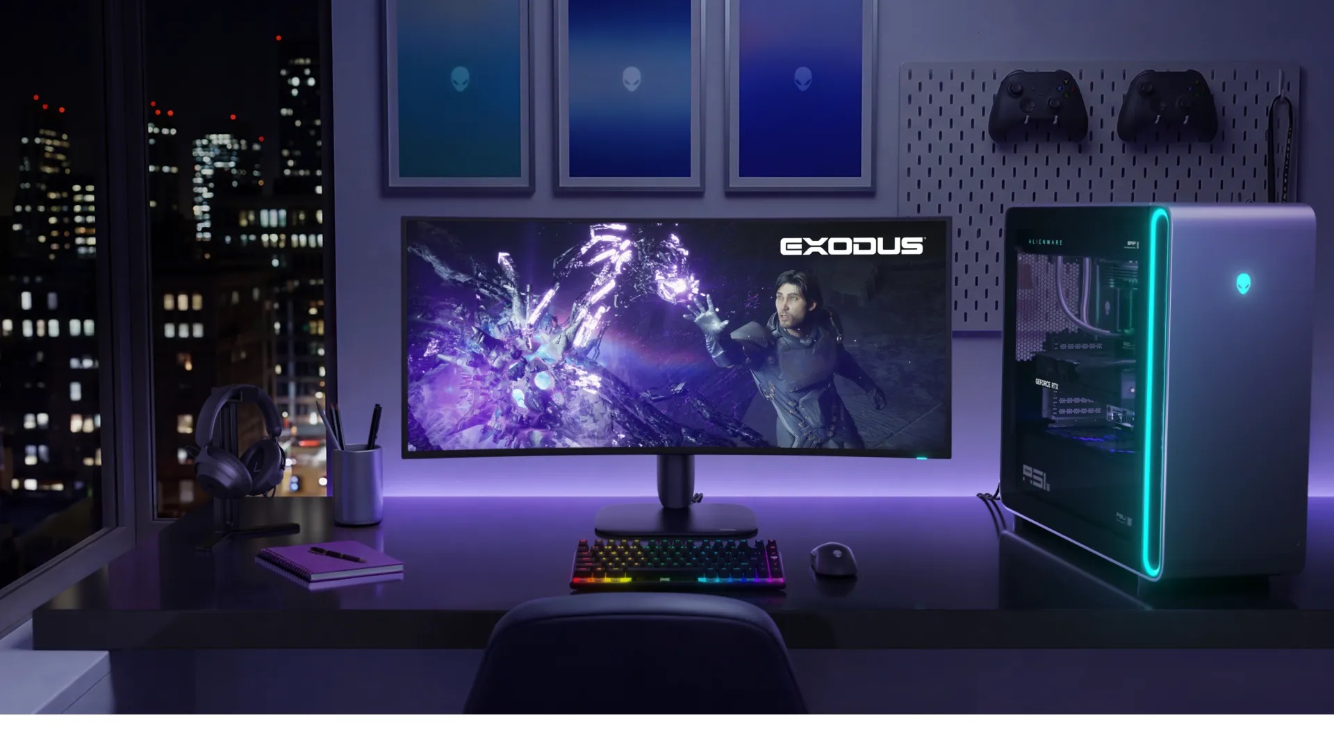 The Alienware 39: The world’s first 39-inch 5K monitor with RGB stripe tandem OLED technology