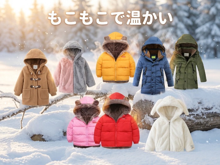 冬を彩る子供用おしゃれアウター特集