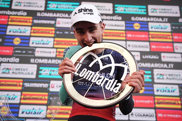 Paul Seixas becomes youngest winner of Tour of Lombardy at 20
