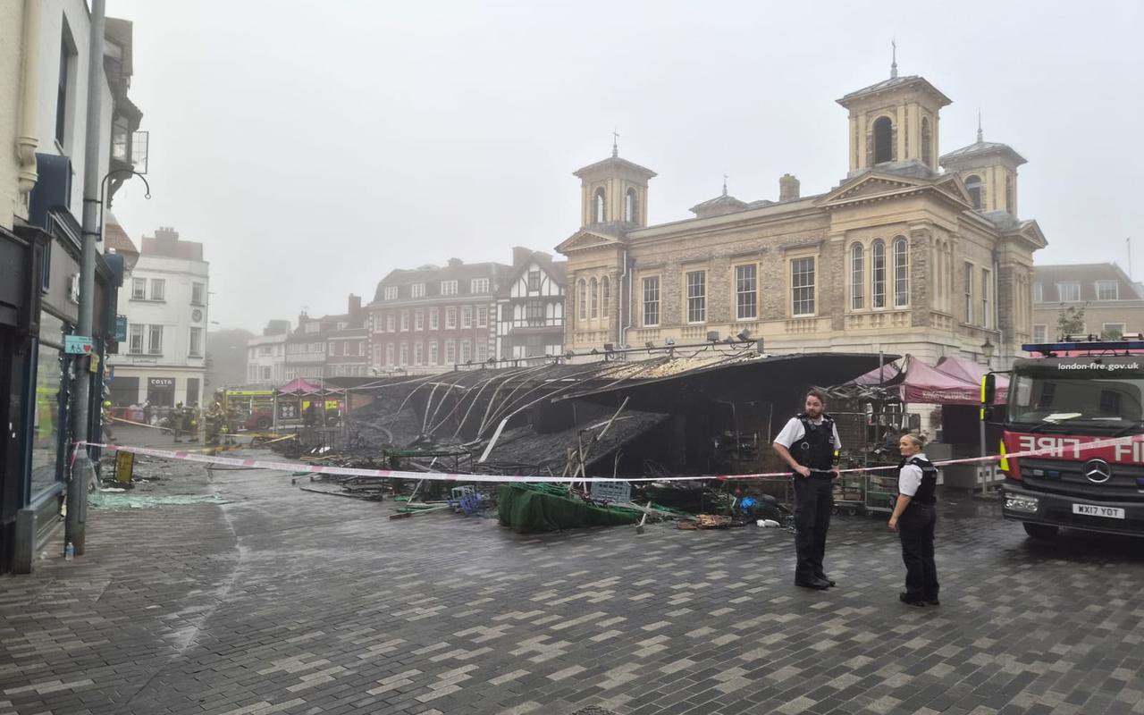 Historic south London market faces nine-day closure for repairs after fire damage